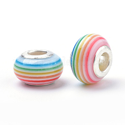 Perles européennes en alliage&nbsp;RPDL-S003-07