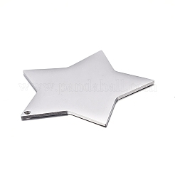 Anlaufgeschützte Anhänger aus 304er Edelstahl&nbsp;STAS-F254-07B-P