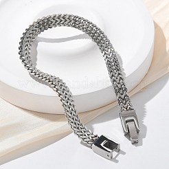 Bracelets en acier inoxydable 304 pour femmes et hommes&nbsp;STAS-N117-02P