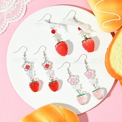 Orecchini pendenti di ferro&nbsp;EJEW-FS00024
