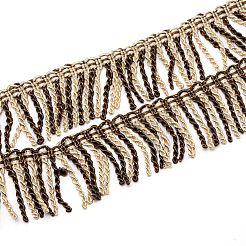 Dentelle à franges latine en polyester&nbsp;OCOR-WH0065-17