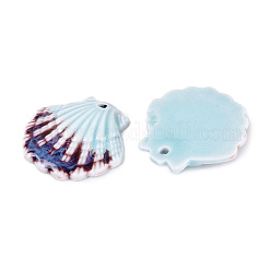 Pendentifs vintage en porcelaine faite à la main&nbsp;PORC-N013-21-04