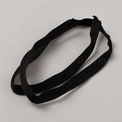 Cordón elástico plano de poliéster para borde de labios&nbsp;EW-WH0014-06A