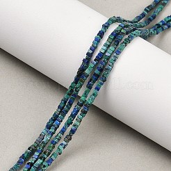 Natürliche Chrysokolla und Lapislazuli Perlen&nbsp;G-K399-B08-01