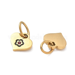 Colgantes de esmalte de acero inoxidable 304&nbsp;SA-CBA49D2-04G