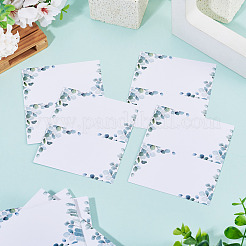 80 Stück rechteckige Tischkarten aus Papier&nbsp;AJEW-TA0003-62A