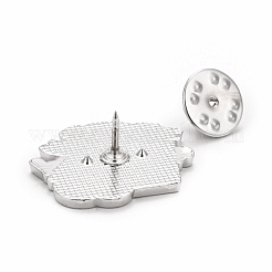 Coffret cadeau avec mot joyeux noël broche en émail&nbsp;JEWB-G010-12P