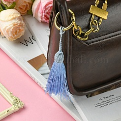 Décorations de gros pendentif pompon en polyester&nbsp;FIND-YW0004-59A