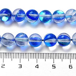Perle di vetro trasparente&nbsp;GLAA-B022-8mm-12