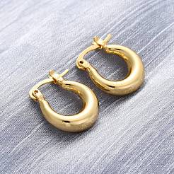 Grossi orecchini a cerchio da donna&nbsp;X-EJEW-A064-11G-RS