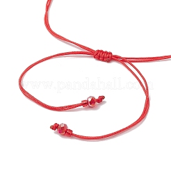Pulseras de cuentas trenzadas con cordón de nailon ajustable&nbsp;BJEW-MZ00168-03