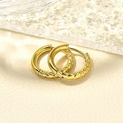 Creolen aus 304er Edelstahl für Damen&nbsp;EJEW-M068-16B-G