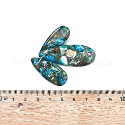 Natürlicher Regalit / imperialer Jaspis / Seesediment-Jaspis-Anhänger&nbsp;G-P283-03