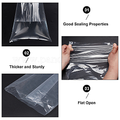 Sacchetti di stoccaggio rettangolari in pellicola di plastica&nbsp;ABAG-WH0048-13