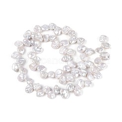 Natürliche Barock Keshi Perlen Stränge&nbsp;PEAR-S022-03A