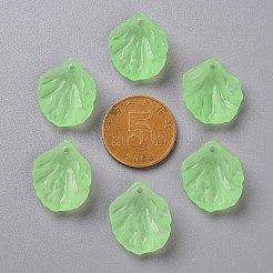 Transparent gefrostetem Acryl-Anhänger&nbsp;MACR-S371-01A-733