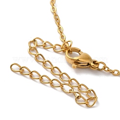 Colliers pendentifs en acier inoxydable 304&nbsp;LS-NJEW-H036-02G-N