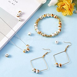 200 pz kit di perline di porcellana fatte a mano per la creazione di braccialetti fai da te&nbsp;DIY-SZ0005-94