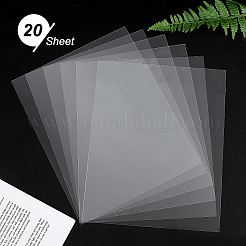 Transparente Kunststoffplatte mit Schutzpapier zum Austausch des Fotorahmens&nbsp;DIY-OC0003-74E