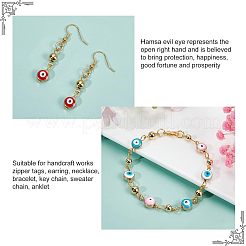 116 Stück DIY-Armband-Bastelset im Stil des bösen Blicks&nbsp;DIY-NB0005-01