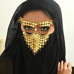 Vintage-Gesichtsmaske im exotischen Stil mit Quasten&nbsp;WT1969