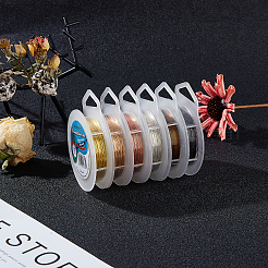 Fil de cuivre rond pour la fabrication de bijoux&nbsp;CWIR-BC0005-01A