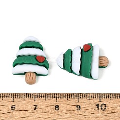 Cabochons de noël en résine opaque&nbsp;RESI-ZX017-77