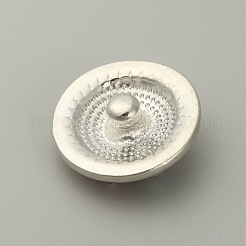 Alliage bijoux en émail boutons pression&nbsp;DIY-WH0430-051H