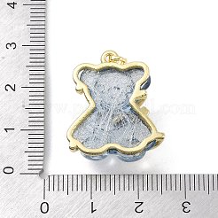 Cremagliera ciondolo in ottone placcatura&nbsp;KK-H476-03G