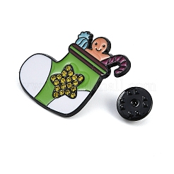 Épingles en émail de la série de Noël&nbsp;JEWB-Z033-03EB-G