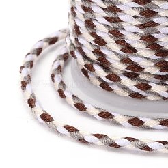 Cordon en polycoton à 4 brin avec fil métallique&nbsp;OCOR-Z003-D08