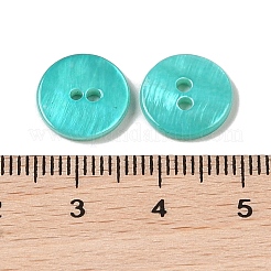 Sprühfarbe natürlicher Süßwasser-Muschelknopf&nbsp;BSHE-H018-15C