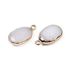 Colgantes de piedra blanca natural&nbsp;G-N326-130-01