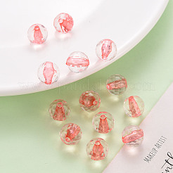 Perles en acrylique transparente&nbsp;TACR-S154-11A-52