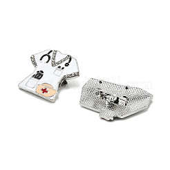 12 Stück 12 Stile medizinische Emaille-Anstecker&nbsp;JEWB-A033-03P