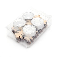 Bougeoir en aluminium&nbsp;AJEW-WH0180-70