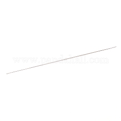 ステンレススチールピン  手作りネックレス糸脱毛用  ステンレス鋼色  139x0.2x0.1mm