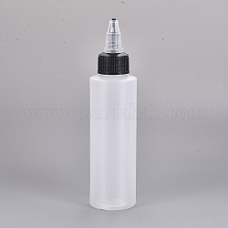 75 colla bottiglie ml di plastica, chiaro, 15.1x3.5 cm, Capacità: 75 ml