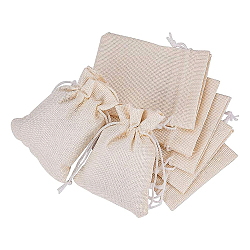 Benecreat 25 шт. мешковины из мешковины с шнурком подарочные пакеты сумка для ювелирных изделий для свадебной вечеринки и поделок - 4.7 x 3.5 дюйма, белье