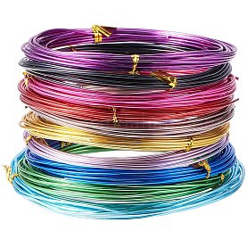 PH PandaHall 650 Feet 10 Rolls 1mm Aluminum Craft Wire 18 Gauge Flexible  Floral Jewelry Beading Wire 10 Colors for DIY Jewelry Craft Making Each  Roll