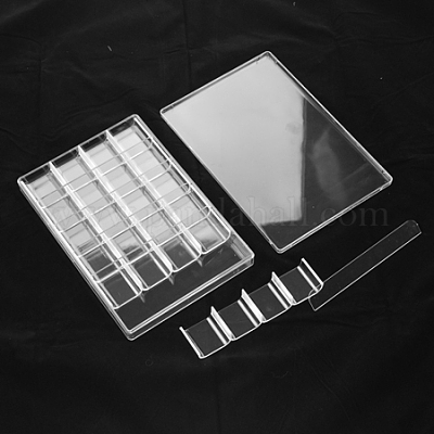 Contenitori di perline di plastica&nbsp;CON-S026-1