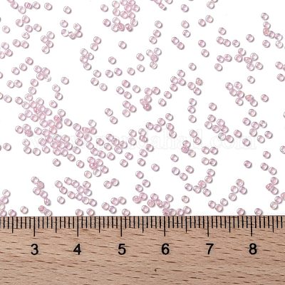 272 Pink Lined Crystal AB Miyuki Seed Beads - 6/0