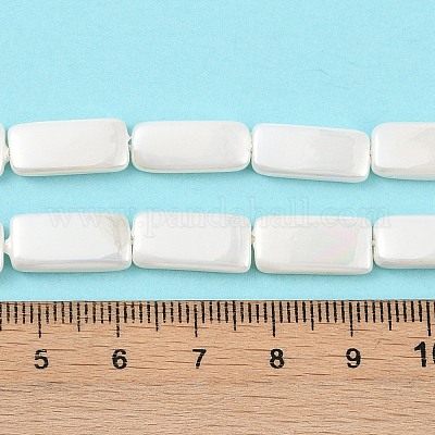 Perles de perles de coquille galvanoplastie&nbsp;BSHE-C007-D01-01-1