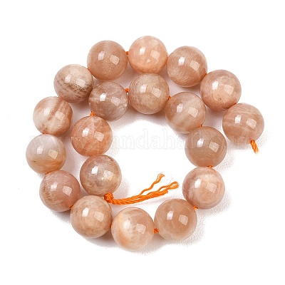 Natürliche sunstone Perlen Stränge&nbsp;G-G342-A02-10.5mm-1