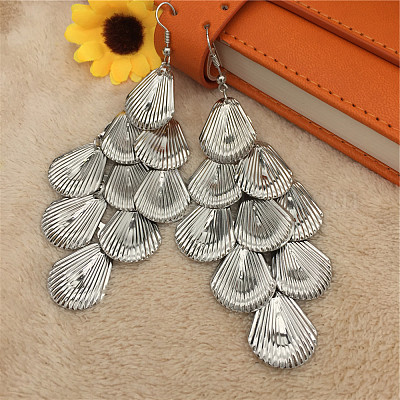 Boucles d'oreilles avec pendentif en alliage&nbsp;WGAC5AD-02-1