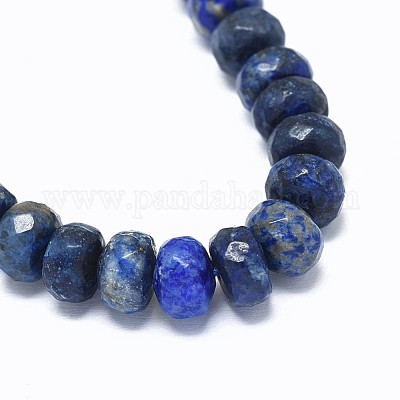 Natürlicher Lapislazuli Perlenstränge&nbsp;G-F632-15-03-1
