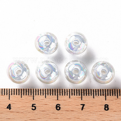 Perles en acrylique transparente&nbsp;TACR-S152-15B-SS2113-1