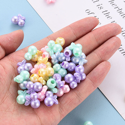 Perles acryliques opaques&nbsp;TACR-S154-42G-1