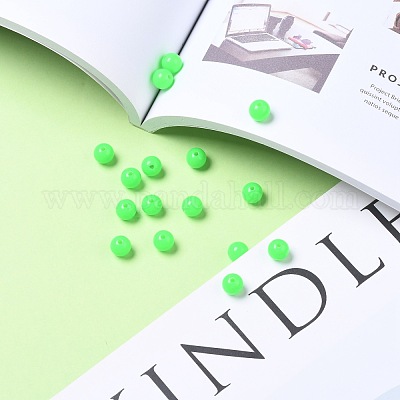 Fluoreszierende Acrylperlen&nbsp;MACR-R517-8mm-07-1