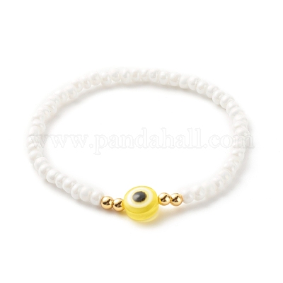 Wholesale Glass Seed Beads Stretch Bracelets 
